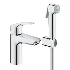 Змішувач для раковини з гігієнічним душем Grohe Eurosmart New (23124003)