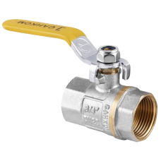 Кран кульовий СК 3/4" ГГВ YELLOW art. 602 (WP0087)