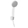 Душовий набір (шланг, лійка, кронштейн) білий ZERIX SHOWER SET-02W (ZX3096)