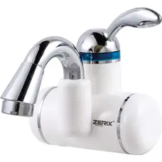 Водонагрівач НАСТІННИЙ 3 kW проточний, короткий вилив ZERIX ELW05-2W (ZX3237)