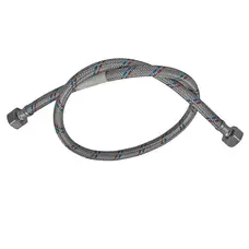 Гнучкий шланг для підключення води гайка 1/2'' - гайка 1/2'' (60 см) Zerix (ZX1552)