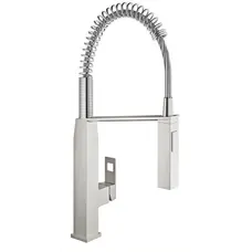 Змішувач для кухні з гнучким виливом Grohe Eurocube (31395DC0)