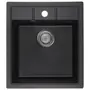 Мийка кухонна Zerix ZS-4651S-03 Чорна (ZX4564)