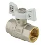 Кран кульовий KOER 1/2" ГГМ (KR.217.W) білий (KR0177)