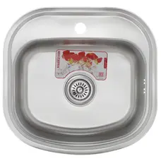 Мийка кухонна Zerix Z4947-08-180E (Satin) (ZM0559)