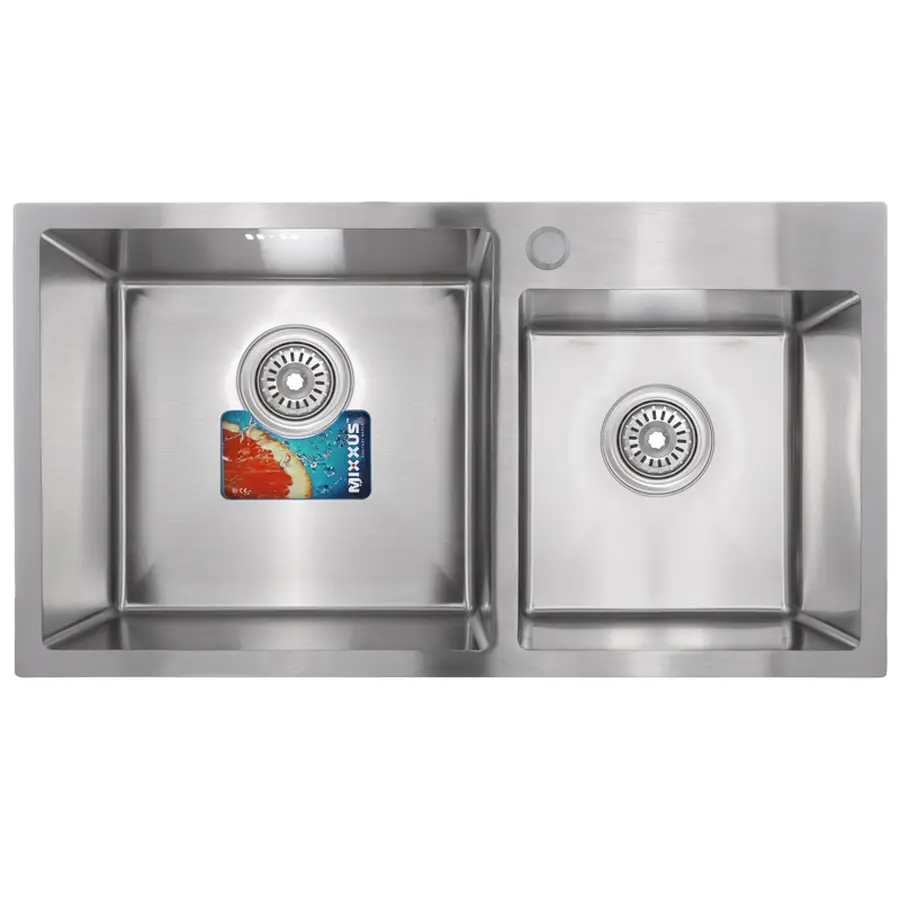 Змішувач для умивальника Haiba Alex 001 з подовженим виливом (HB0880)