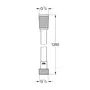 Душовий шланг 1250 Grohe Silverflex (28362000)