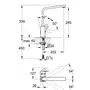 Змішувач для кухні Grohe Eurocube (31255000)