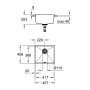 Композитна мийка для кухні Grohe K700U (31653AT0)