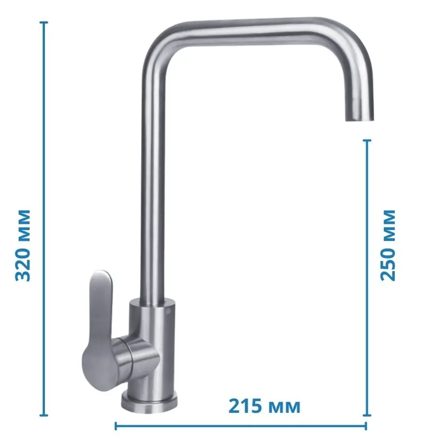 Змішувач для кухні Mixxus DAX-011-G (MI5991)