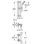 Змішувач термостат. для душу з гарнітурою Grohe Precision Flow (34841000)