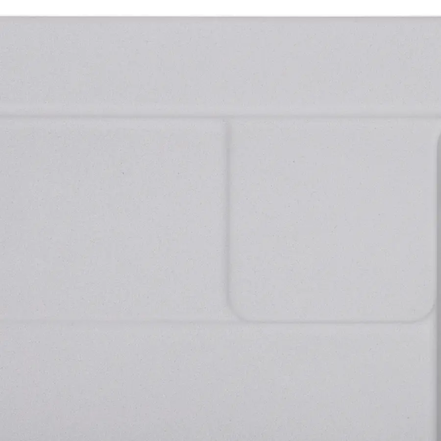 Мийка кухонна Zerix ZS-6550S-01 Біла (ZX4539)