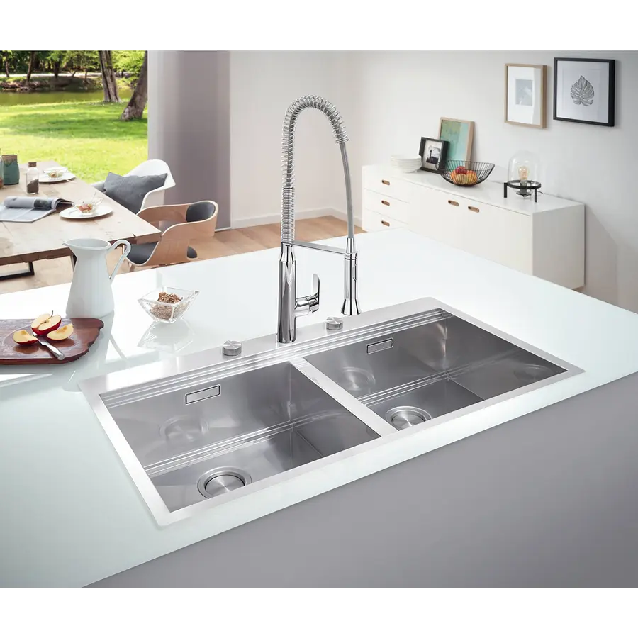 Мийка кухонна Grohe EX Sink K800 Подвійна (120 cm) (31585SD0)
