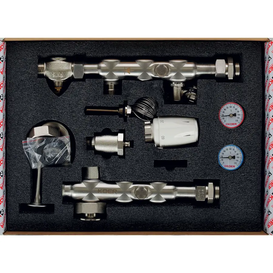 Змішувальний вузол Koer KR.S1022 (без байпаса) 1 "НР SUS304 (KR2956)