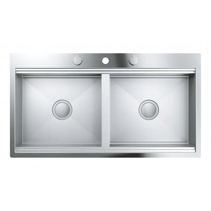 Мийка кухонна Grohe EX Sink K800 Подвійна (120 cm) (31585SD0)