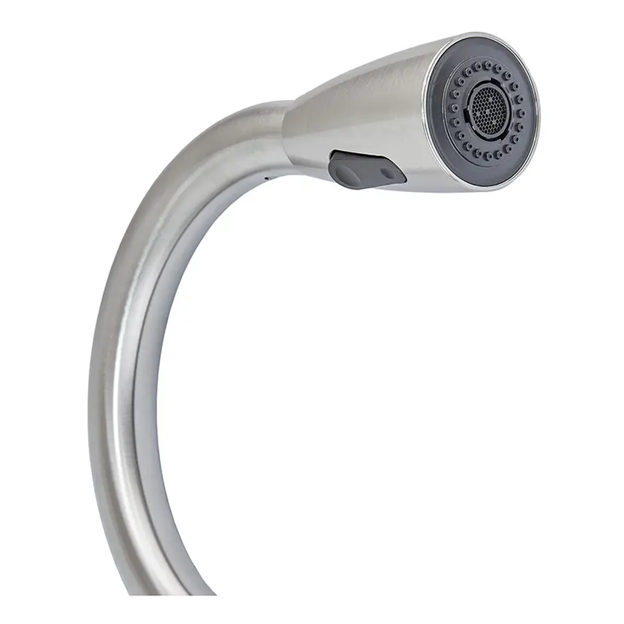 Кухонний змішувач з висувною лійкою Mixxus SUS 014-B (SS0023)