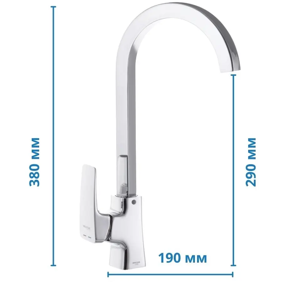 Кухонний змішувач Mixxus Premium Patrick 017 (MI1660)