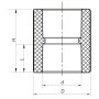 З'єднувальна муфта 90 PPR Koer K0196.PRO (KP2561)