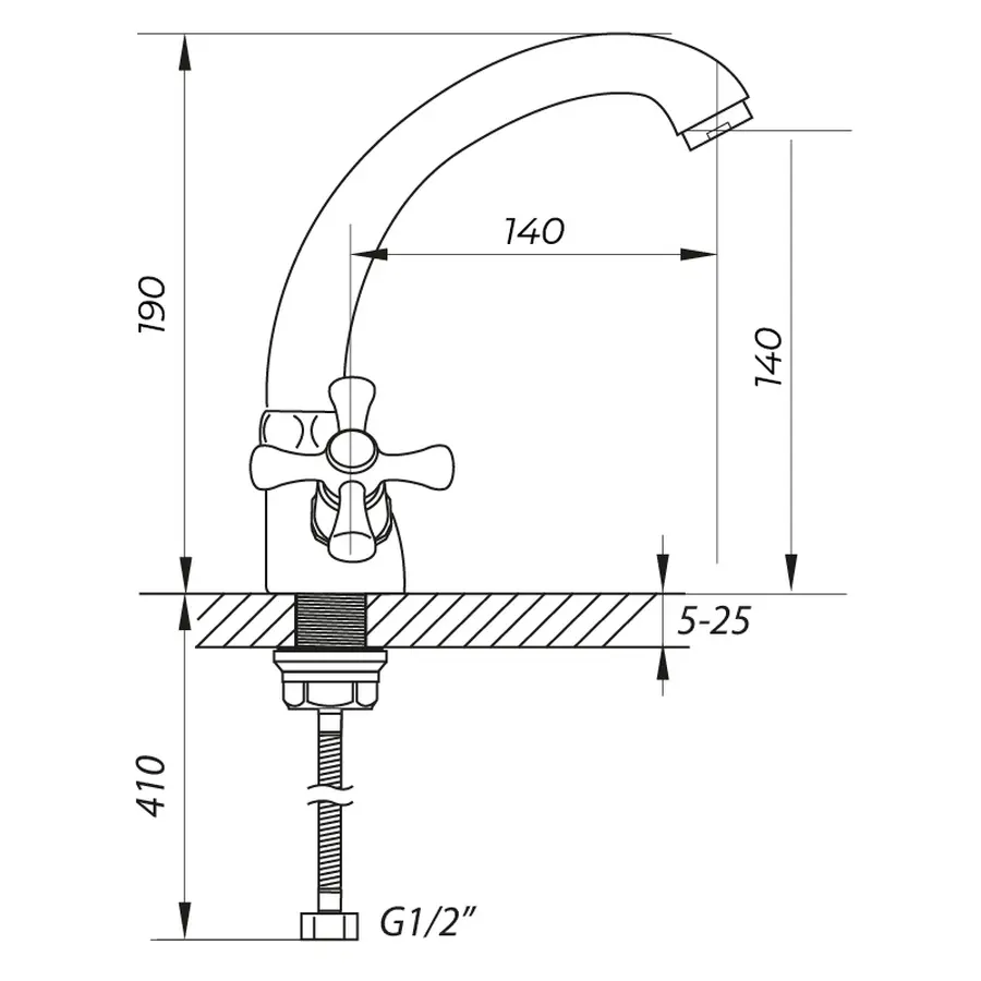 Змішувач для ванни Grohe Eurosmart New (33300003)