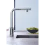 Змішувач для кухні з висувним виливом Grohe Eurosmart New (31613000)