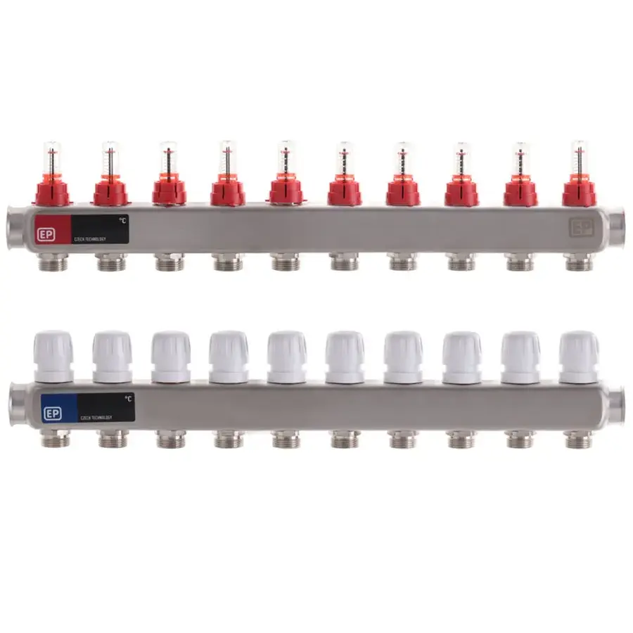 Колекторний блок з витратомірами Europroduct EP.S1110-10 1 "x10 (EP4986)