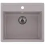 Мийка кухонна Zerix ZS-5751S-07 Мармурова (ZX4598)