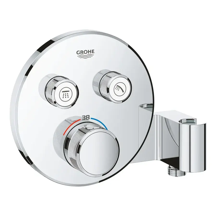 Термостат прихованого монтажу на 2 споживача Grohe Grohtherm SmartControl (29120000)