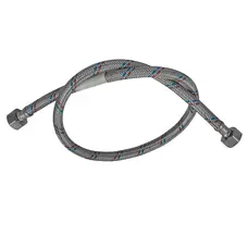 Гнучкий шланг для підключення води гайка 1/2'' - гайка 1/2'' (50 см) Zerix (ZX1551)