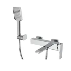 Змішувач для ванни з коротким виливом Koer KB-41010-01 (Колір хром) (KR3484) Змішувач для ванни з коротким виливом Koer KB-41010-01 (Колір хром) (KR3484)