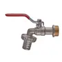 Кран пивний, ручка "важіль" червона WATERPRO WP100-20 - 3/4" (WP2899)