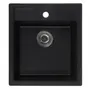 Мийка кухонна Zerix ZS-4651S-14 Чорний металік (ZX4570)
