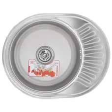 Мийка кухонна ZERIX Z5745-06-160E (satin) (ZX1588) Мийка кухонна ZERIX Z5745-06-160E (satin) (ZX1588)