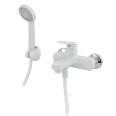 Змішувач для ванни Plamix Lucas-009 EURO SET White білий (PM0708)