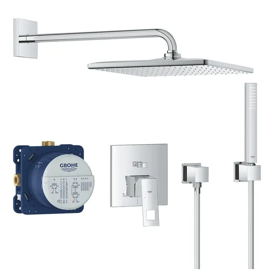 Душова система прихованого монтажу зі змішувачем Grohe Eurocube (25238000)