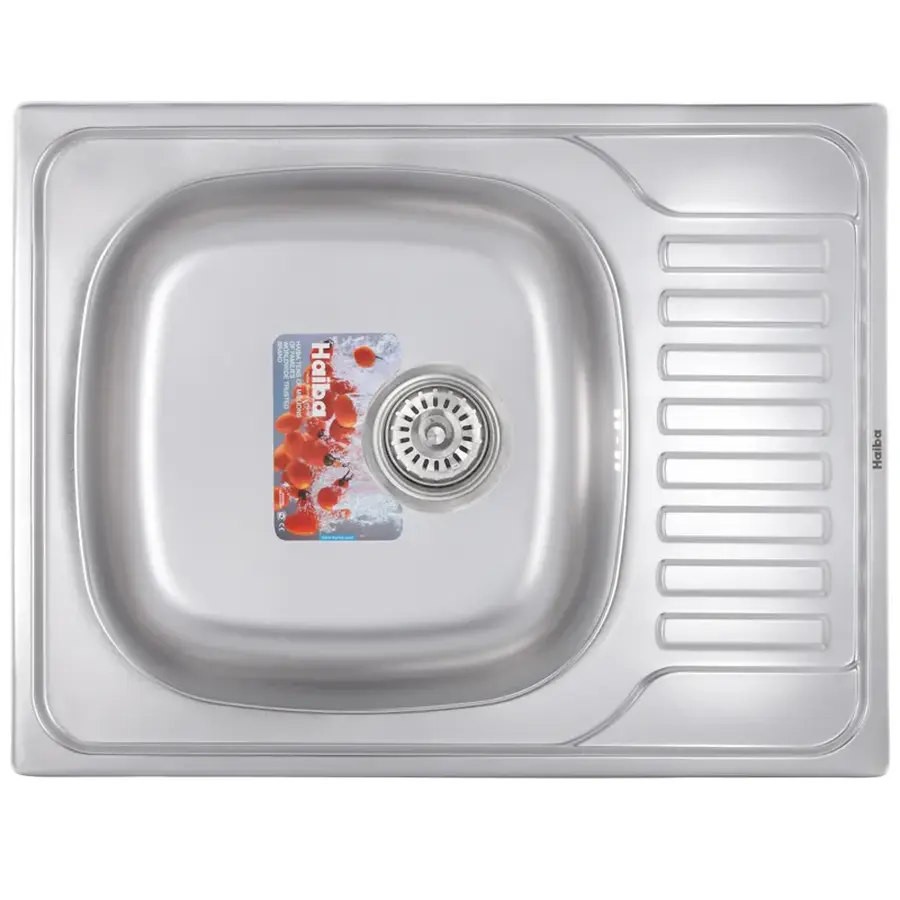 Мийка кухонна HAIBA 65x50 SATIN (HB0555)