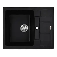 Мийка кухонна Haiba HB8210-G226 Black 620x500x200 (HB0983)