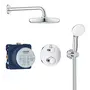 Душова система прихованого монтажу з термостатом Grohe Grohtherm Convent. Concealed (34727000)