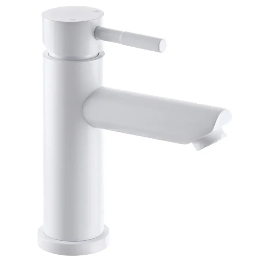 Змішувач для умивальника Mixxus SUS-001-A білий (з нерж. сталі) (MI5752)