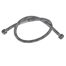 Гнучкий шланг для підключення води гайка 1/2'' - гайка 1/2'' (150 см) Zerix (ZX1556)