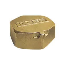 Заглушка Koer KF.P10F.WN - 1'' (без нікелю) (KR3100) Заглушка Koer KF.P10F.WN - 1'' (без нікелю) (KR3100)