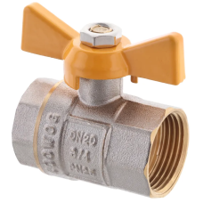 Кран кульовий СК 3/4" ГГМ YELLOW art. 602 (WP2918)