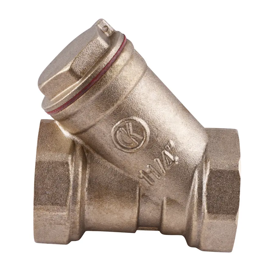 Фільтр грубої очистки 1 1/4" латунь з вушком СК (WP0121)