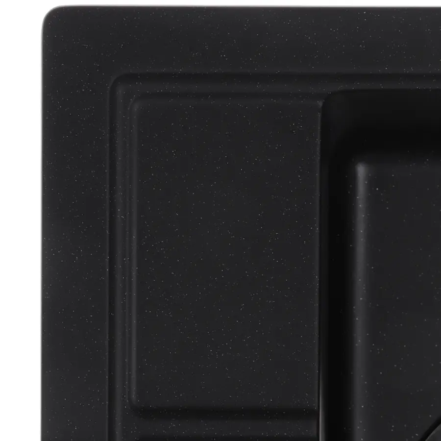 Мийка кухонна Zerix ZS-4651S-14 Чорний металік (ZX4570)