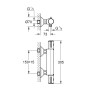 Термостат для душу Grohe Grohtherm 800 (34558000)