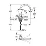 Змішувач для кухні Grohe BauClassic New (31234001)
