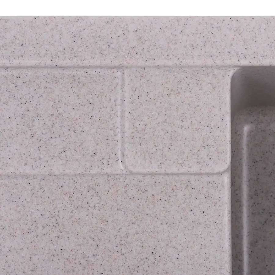 Мийка кухонна Zerix ZS-6550S-07 Мармурова (ZX4542)