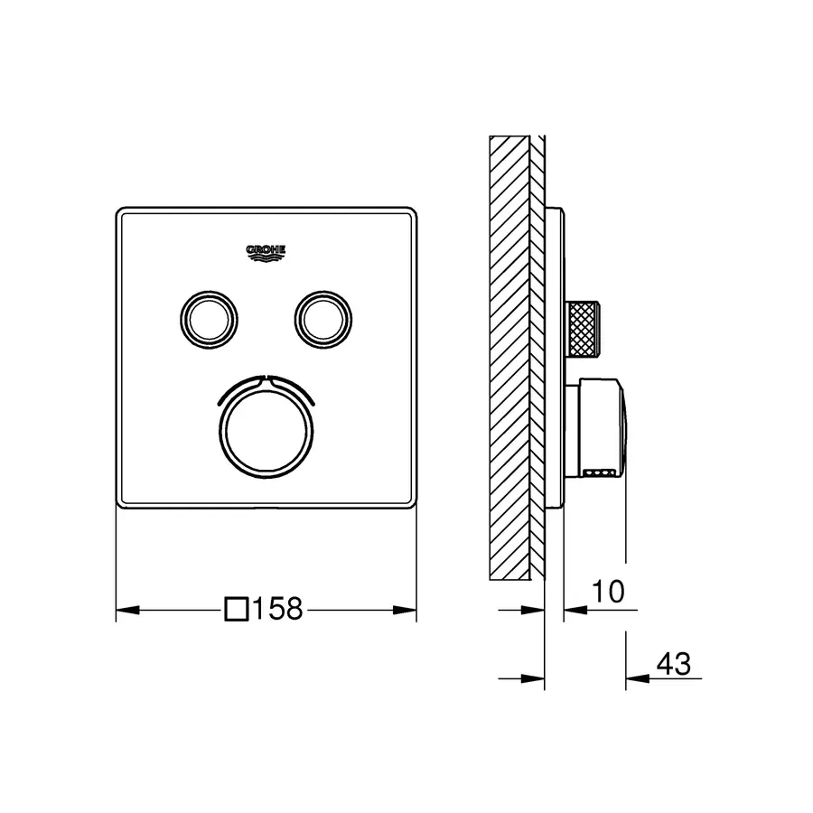 Композитна мийка для кухні Grohe K700U (31655AT0)