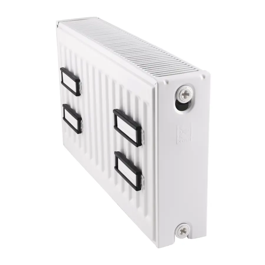 Сталевий радіатор KOER 22x300x2000B (2552 Вт, 29,66 кг, нижнє підключення, з термоклапаном) (RAD111)
