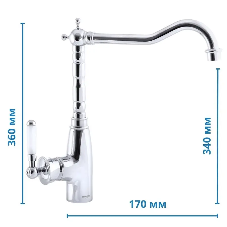 Кухонний змішувач Mixxus Premium Vintage 011 (MI2852)