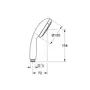 Ручний душ, 1 режим струменя Grohe New Tempesta Classic (27852001)